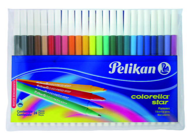 Marcador Pelikan X24 colores